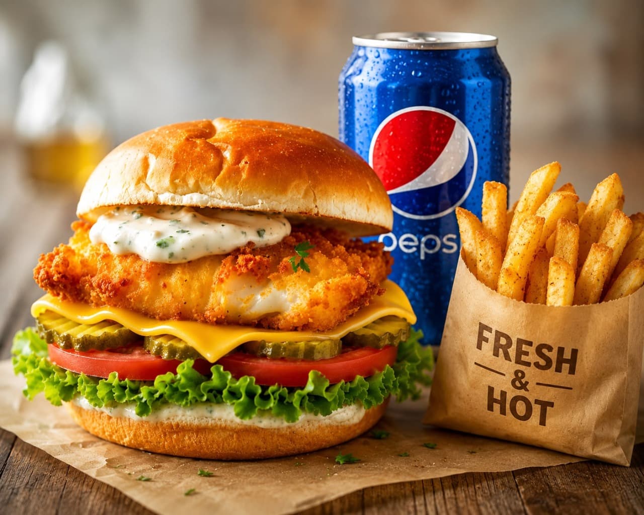 Fish Fillet Sandwitch