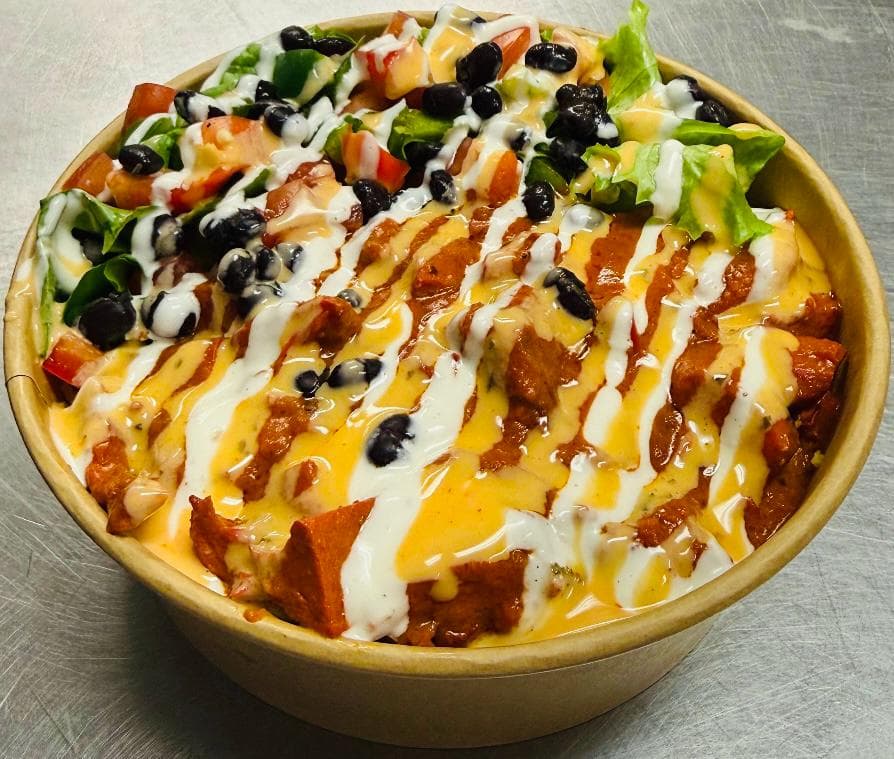 Butter chicken bowl