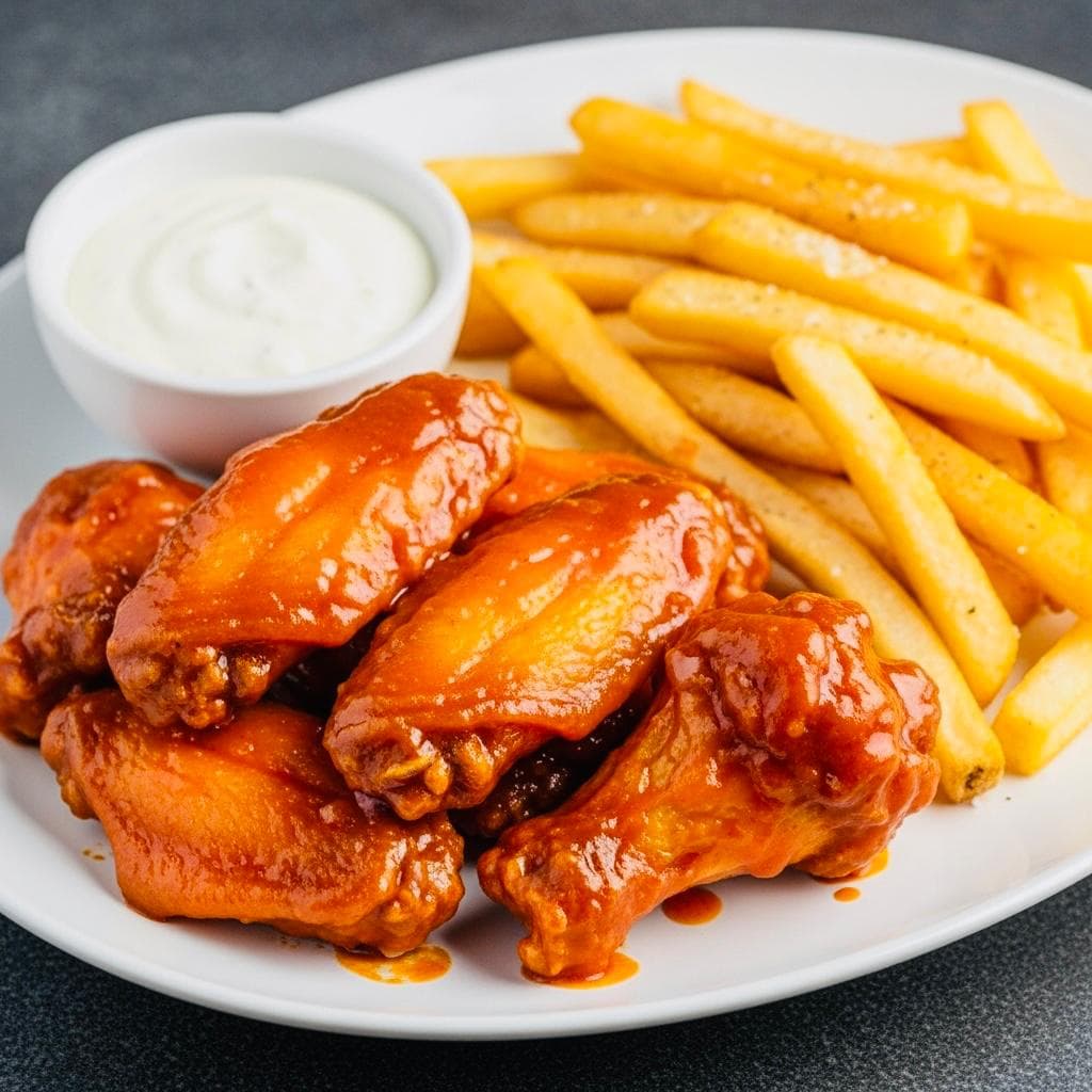 10 Wings Fries & Pop