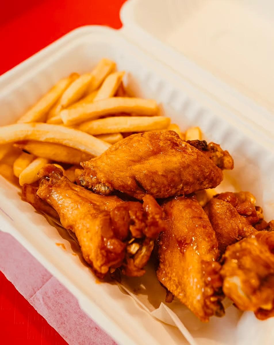 5 Wings Fries and Pop